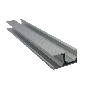 Hot Sales Photovoltaik-Aluminiumlegierung, eloxiertes Solar-Aluminium-Extrusionsprofil