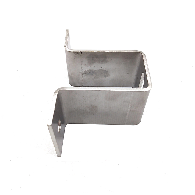 U-förmige Hakenhalterungsstanzteile aus Edelstahl, U-förmige Metallteile