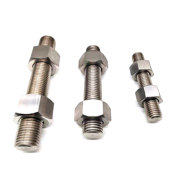 Edelstahl DIN976 Gewindestangen und Muttern Vollgewindestange