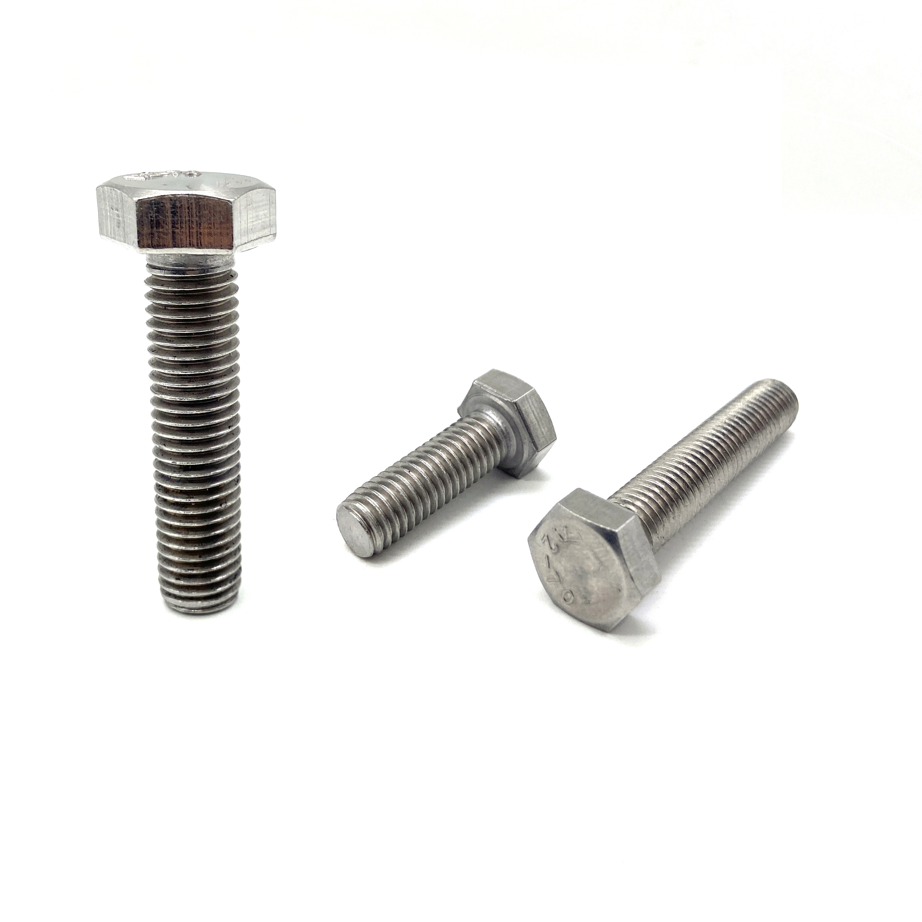 INOX A2 INOX A4 Hochwertiges Befestigungselement aus Edelstahl 304 316 DIN933 Sechskantschraube