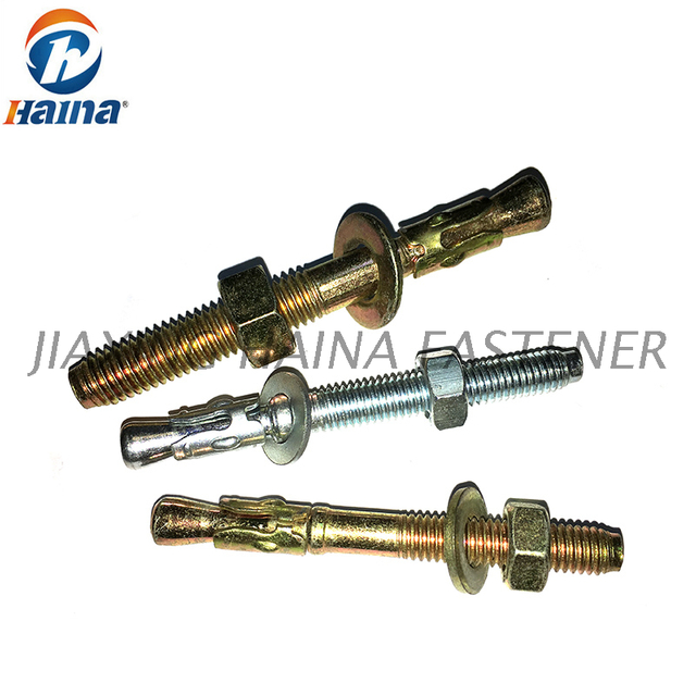 Keilanker M8x75 aus verzinktem Kohlenstoffstahl Klasse 4.8