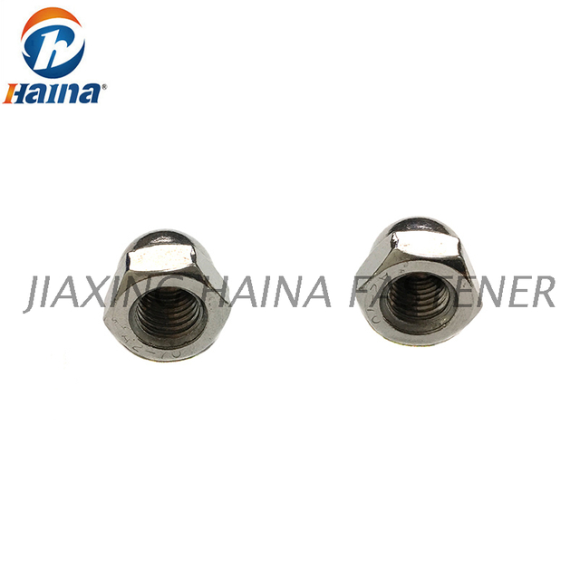 Edelstahl-Sechskant-Hutmutter DIN1587