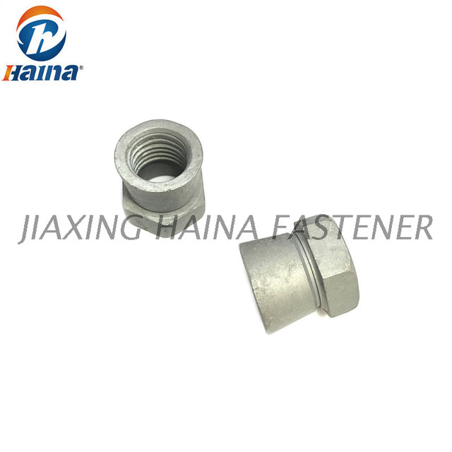 M8 Sicherheits-Schermutter aus feuerverzinktem Kohlenstoffstahl 