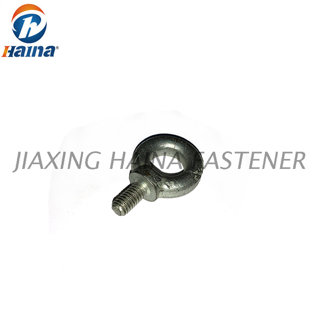 Verzinkter DIN580-Ringbolzen aus geschmiedetem Kohlenstoffstahl der Güteklasse 4,8 